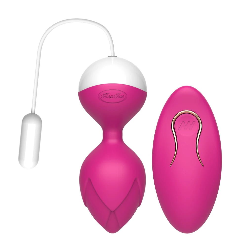 Remote Control Kegel Ball Trainer Wireless 10 Speeds Vibrator Use
