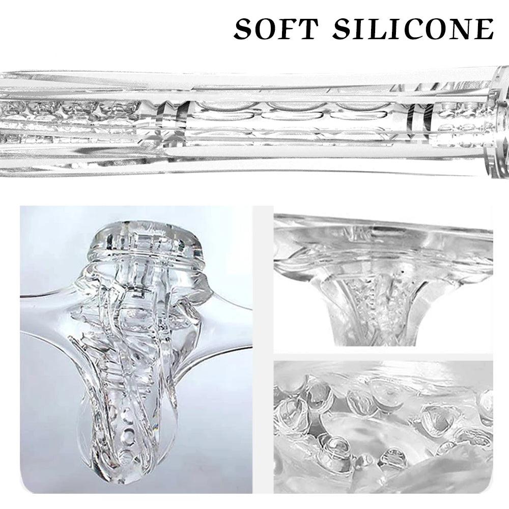 Male Pleasure Device for Ultimate Soft Texture Experience