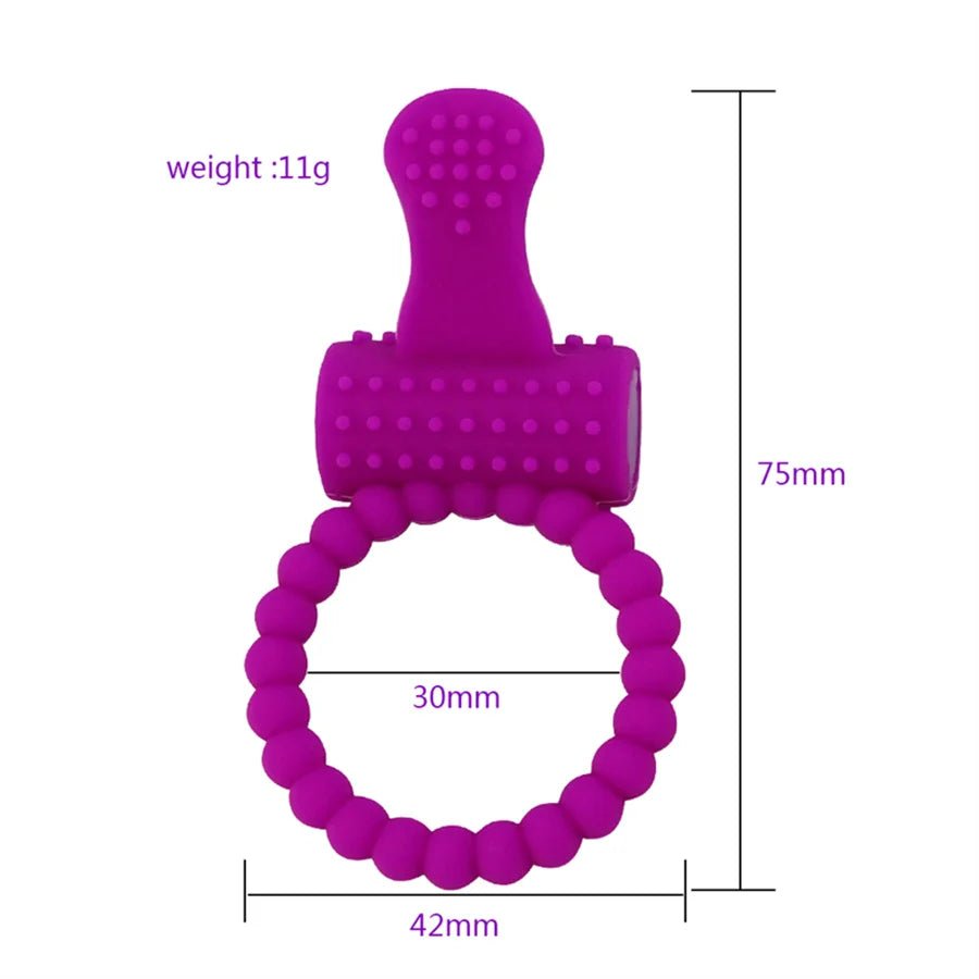 Pleasure Enhancer Ring Vibrator For Couples Fun Experience