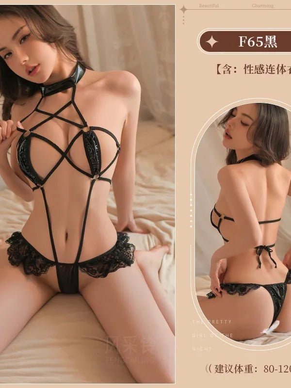 Bodysuit Fun Lingerie Sexy Provocative Jumpsuit for Women