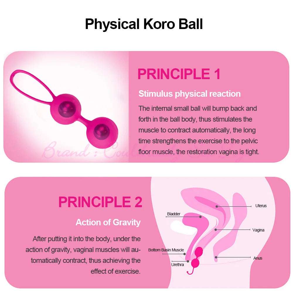 Kegel Ben Wa Ball Vaginal Tighten Exercise Machine Smart Egg Geisha Balls Female Masturbator Sex Toy for Women