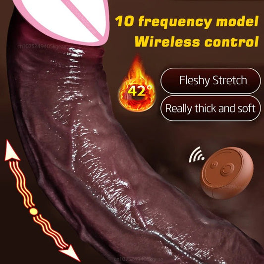Suction Black Toy For Women Wireless Vibrating Delight Tool
