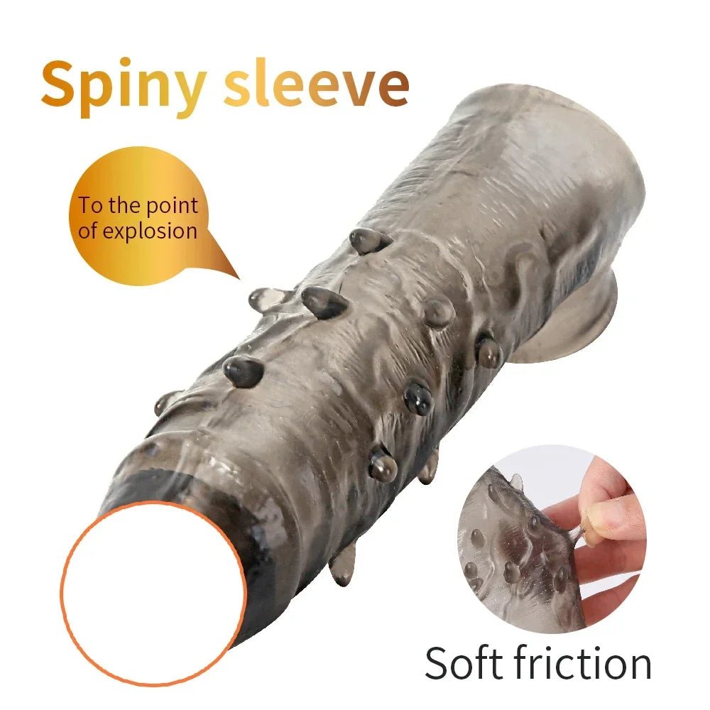 Realistic Sleeve Extender For Delay Ejaculation Toys