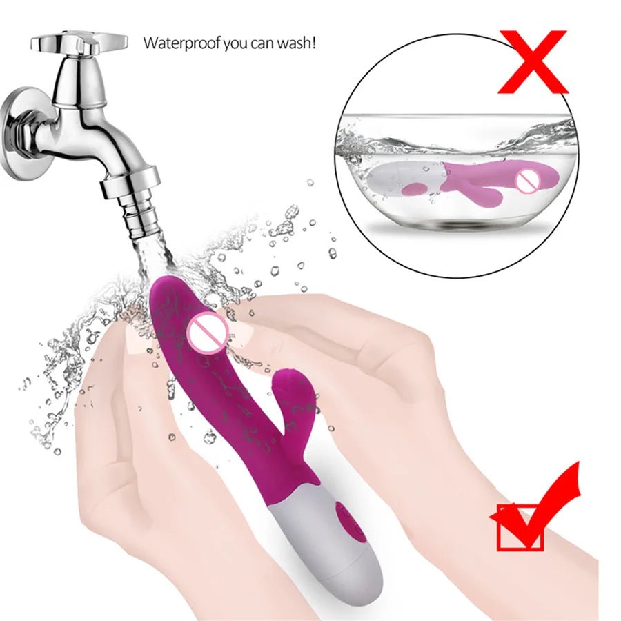 Dildo Vibrator Female Masturbators G Spot Clitoral Massager