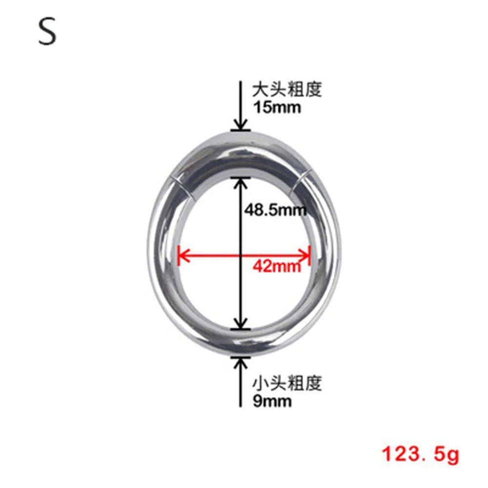 Magnet Ring Stainless Steel Cage for Erection Enhancement