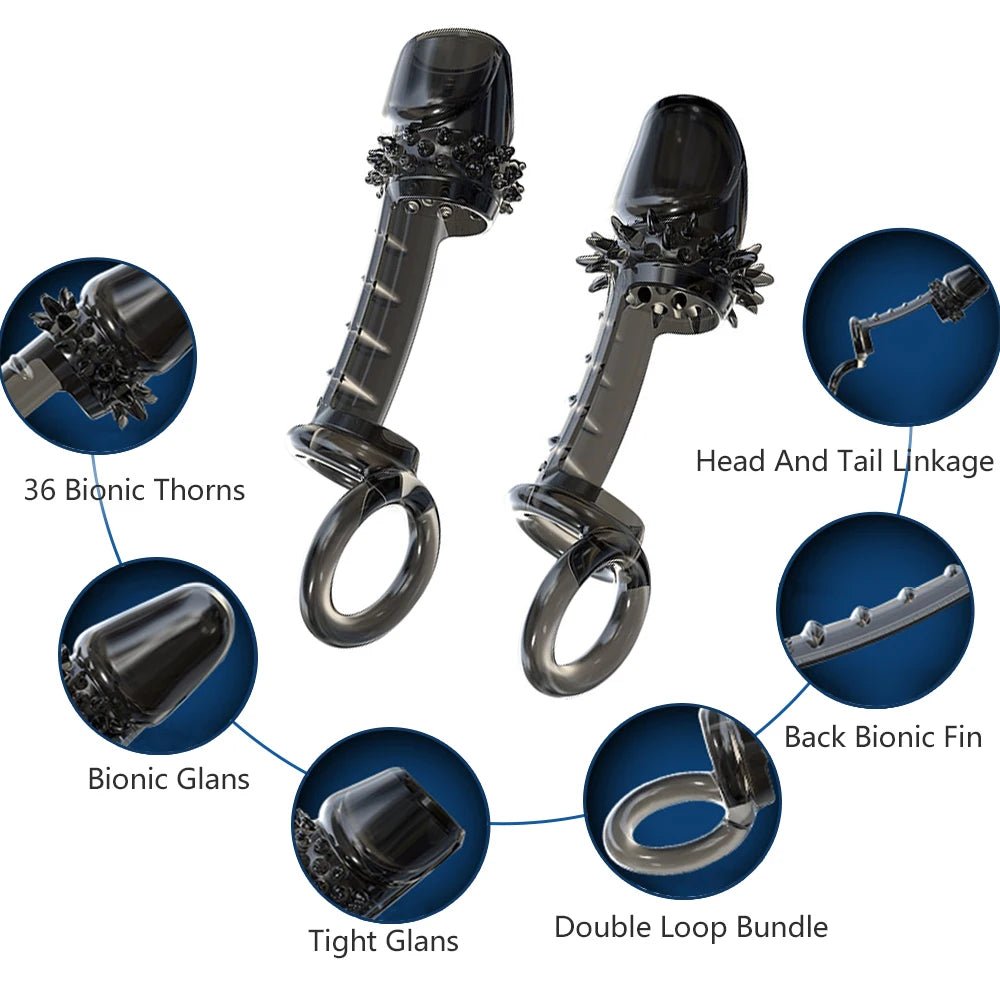 Reusable Rings for Erection Enlargement and Stimulation