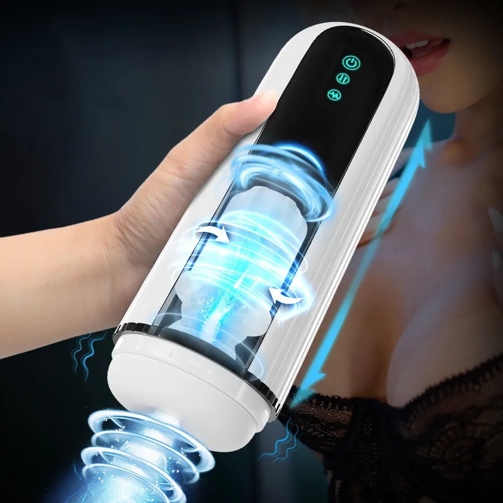 Male Sohimi Automatic Thrusting Vibrator Toy for Intense Pleasure
