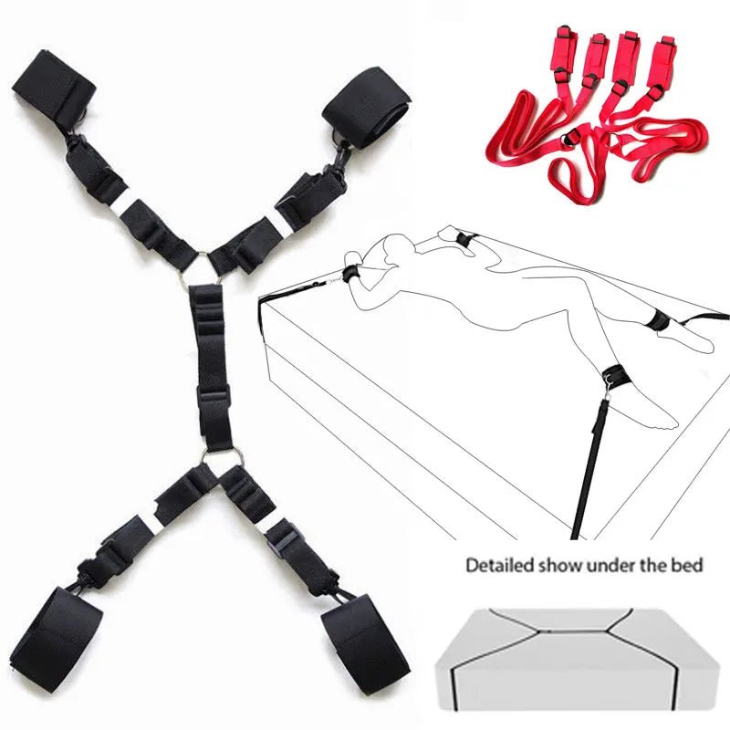 BDSM Restraints Women Bandage Slave Collars Bondage Kit