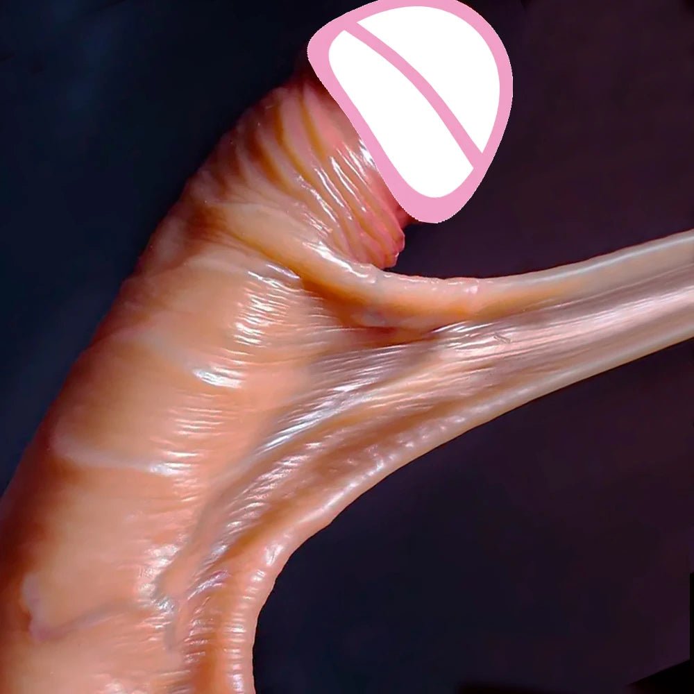 Realistic Dildos for Women Big Skin Sliding Joy Delight