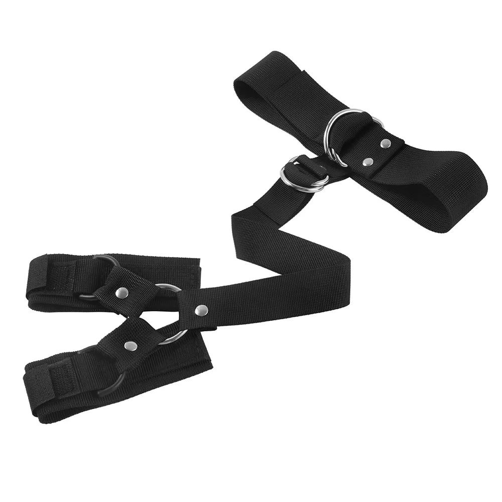 BDSM Back Handcuff Sex Toy Adjustable Couple Bondage Set