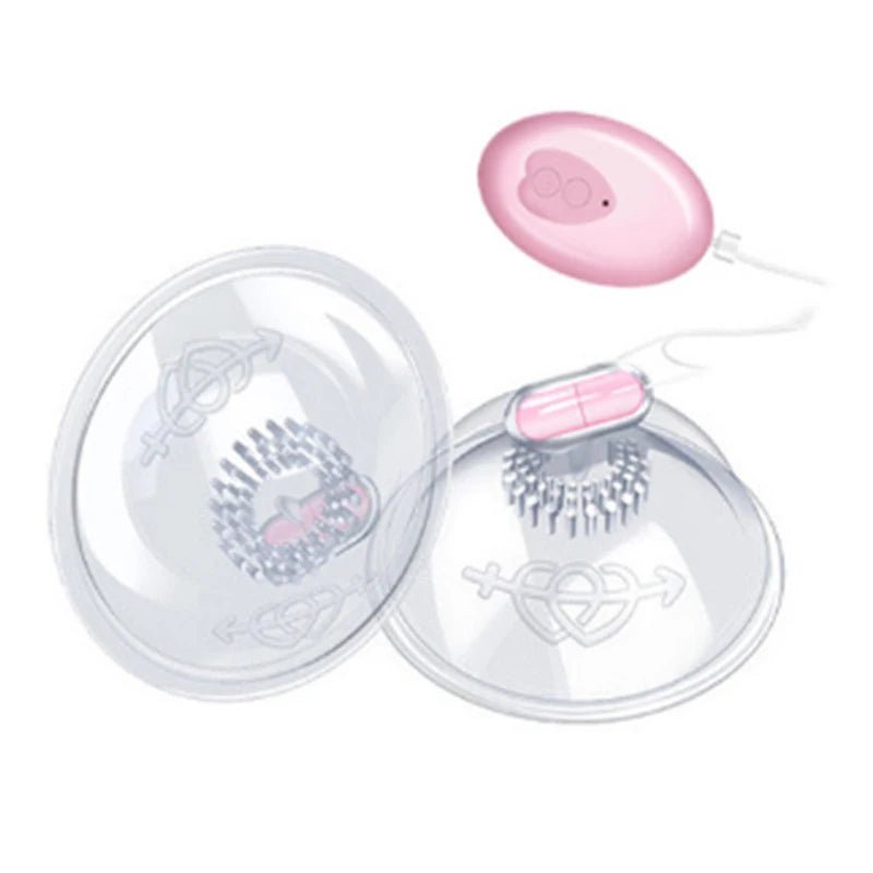 Breast Massager Nipple Sucking Vacuum Vibrator for Women