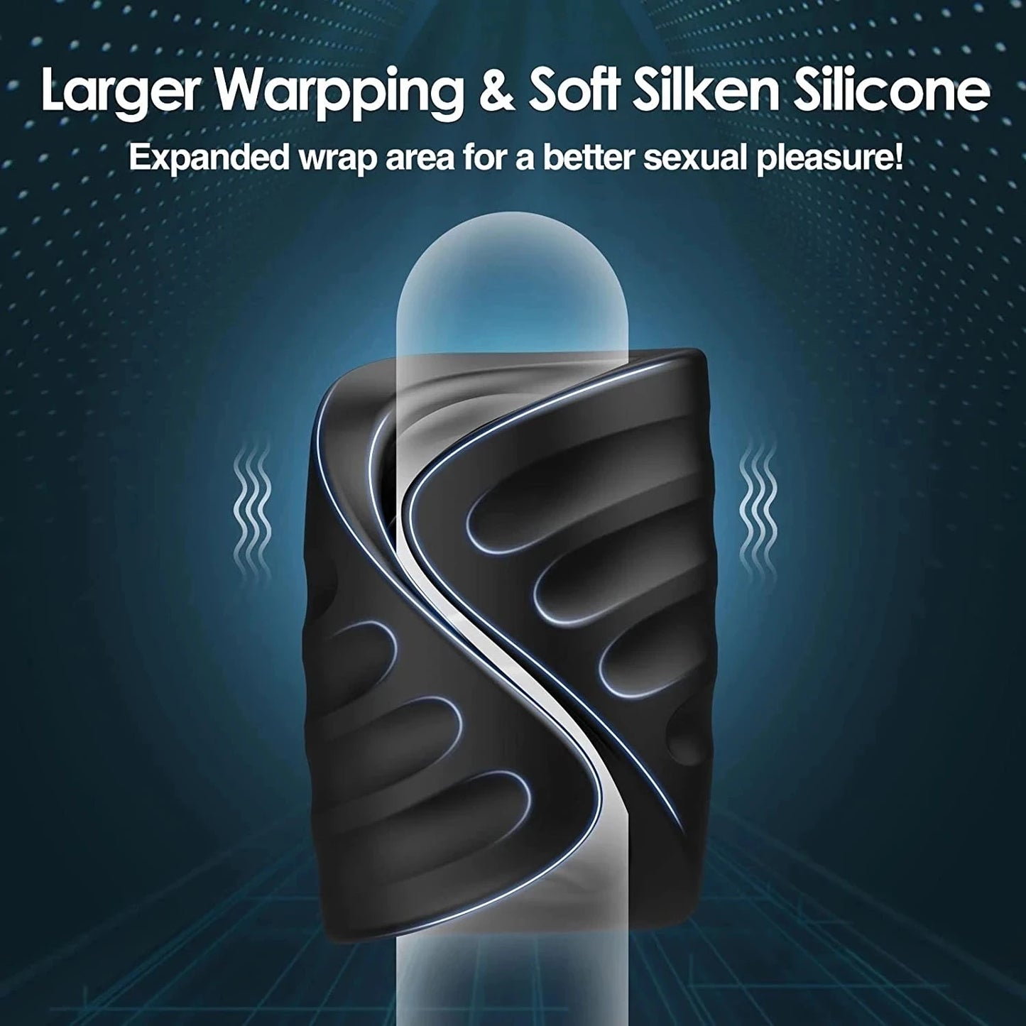 HESEKS Male Training Vibrator with App Control for Pleasure