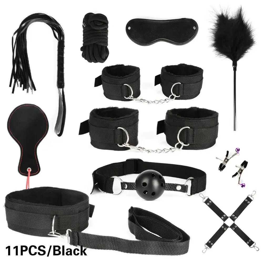 BDSM Set Kits Vibrator Adults Sex Toys Bondage for Women