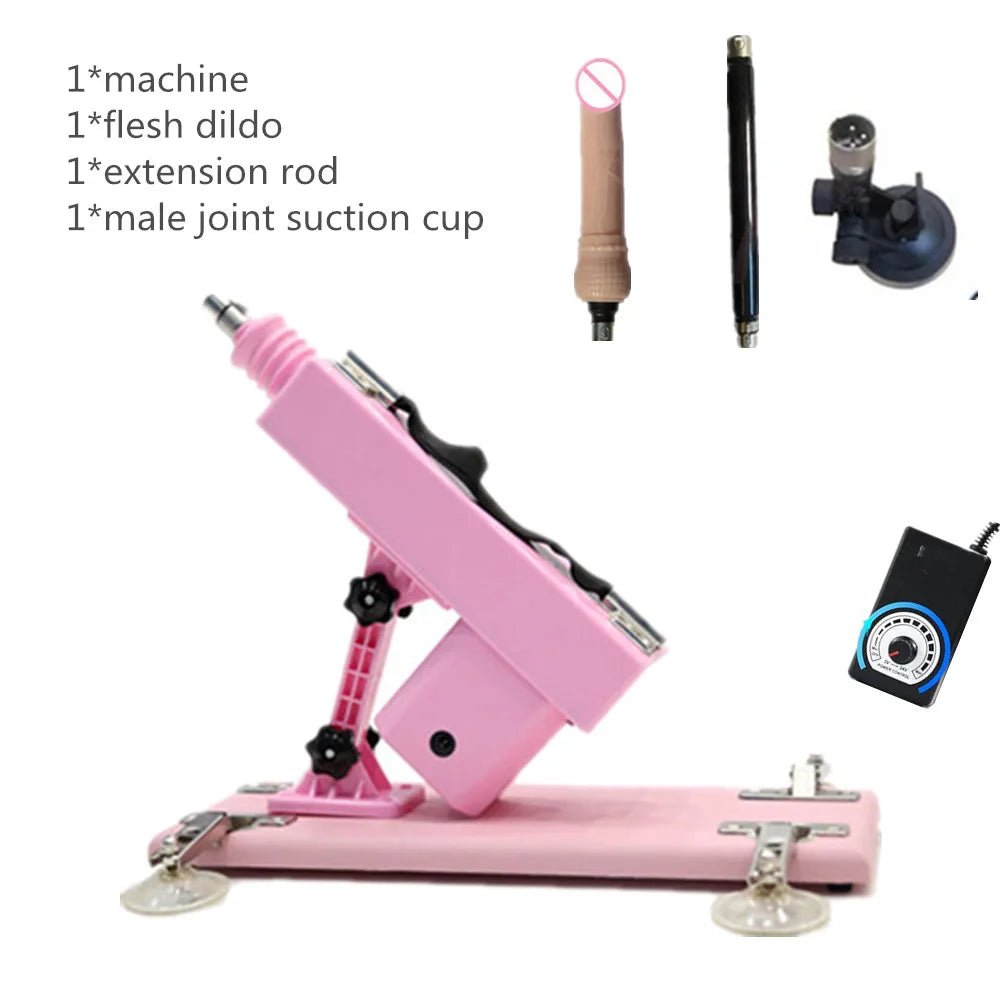 Adult Telescopic Machine 3XLR Kit Vibrators for Pleasure