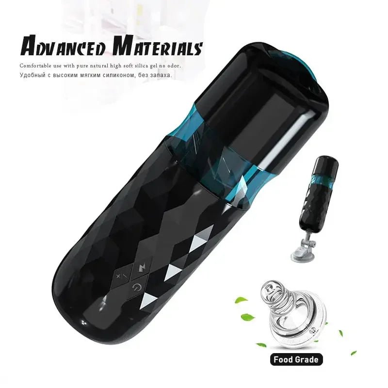 Vaginttes Men's Piston Automatic Electric Canned Tool for Pleasure