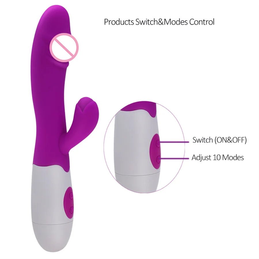 Dildo Vibrator Female Masturbators G Spot Clitoral Massager