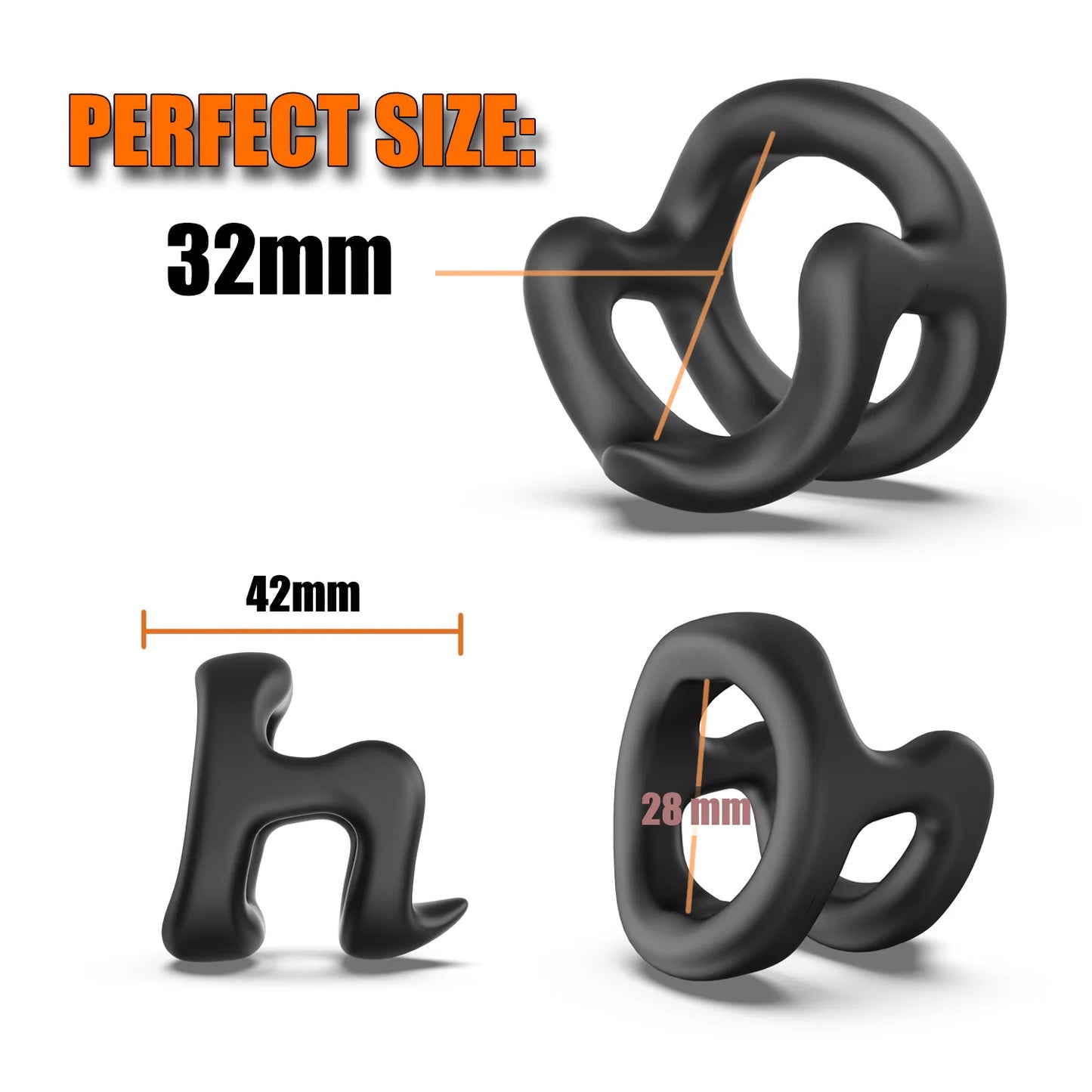 Elephant Liquid Silicon Delay Ejaculation Ring for Men