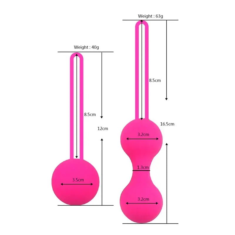 1 Set Safe Silicone Kegel Balls for Women Exercise Beads Set