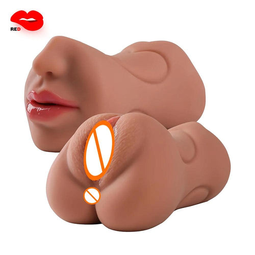 3 en 1 Bande Dents Bouche Vagin Plug Anal