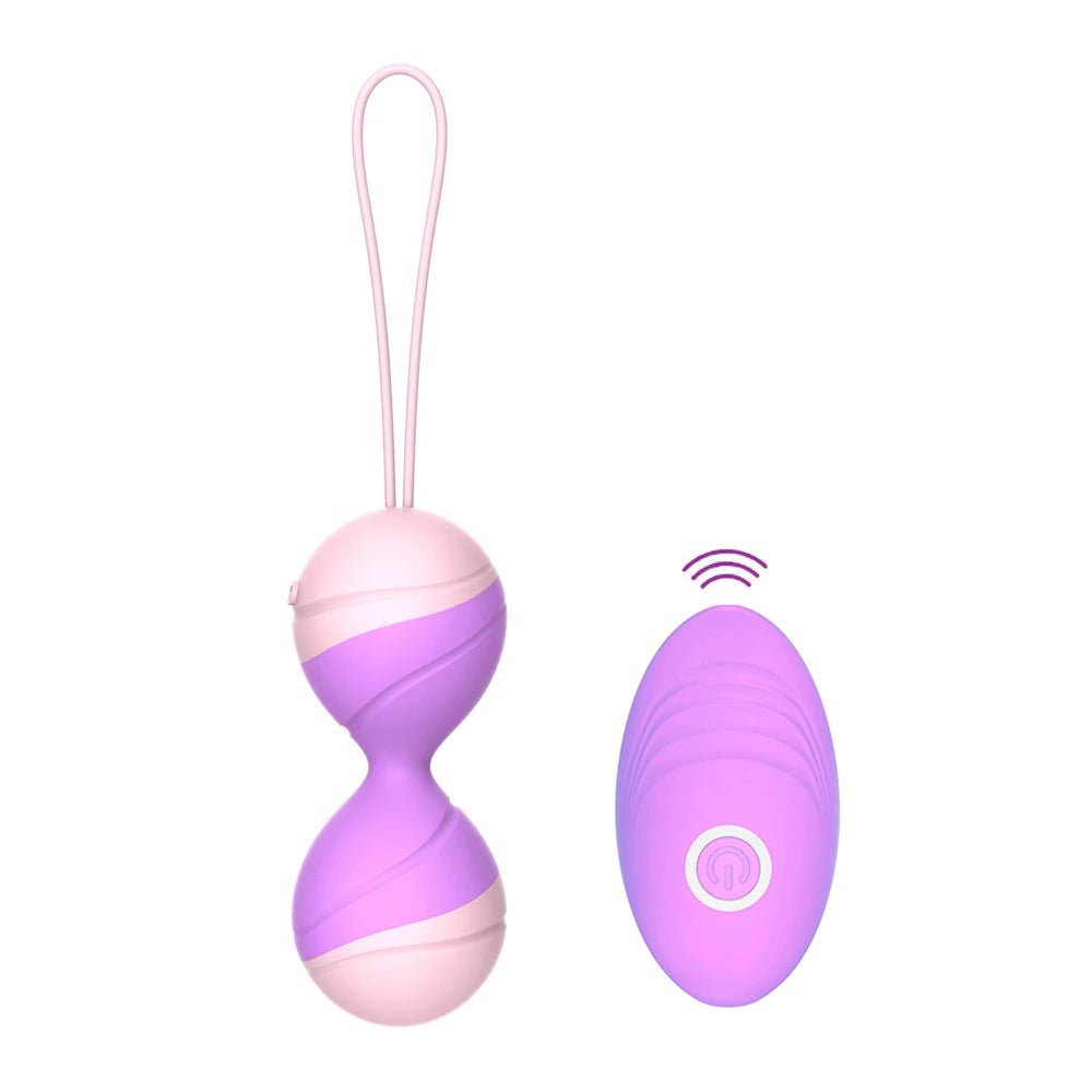 Kegel Balls Vibrator Remote Control Vibrating Egg For Women