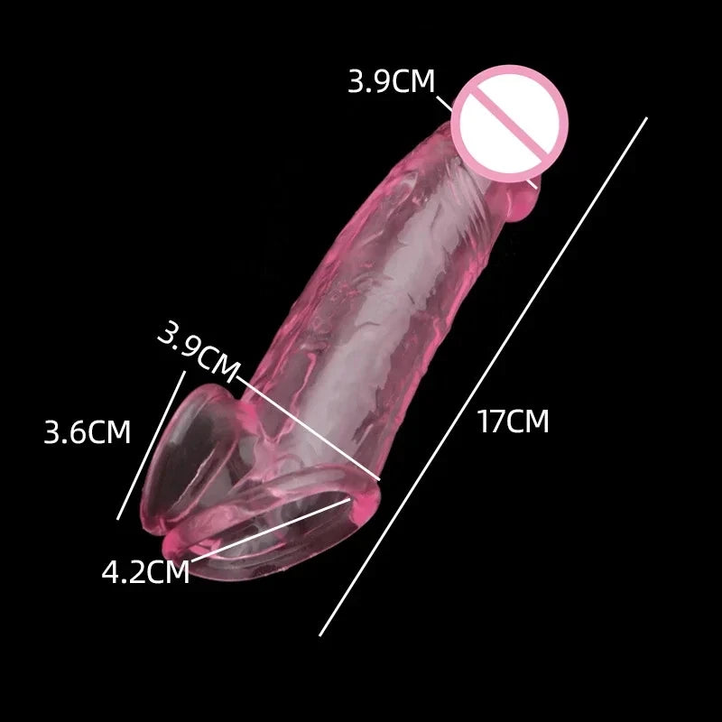 Sexy Toys Sleeve for Men Delay Extender Solution