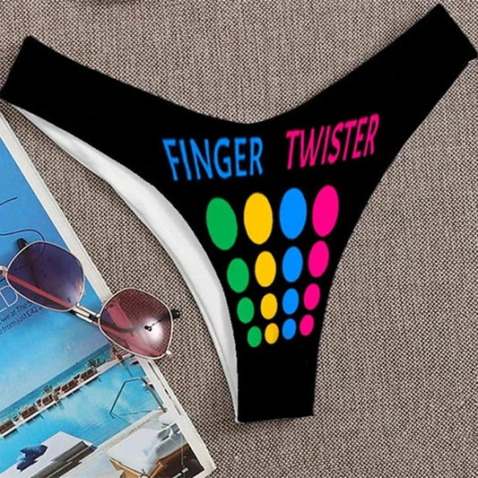 Custom Panty Thong Lingerie Personalised Funny Gift