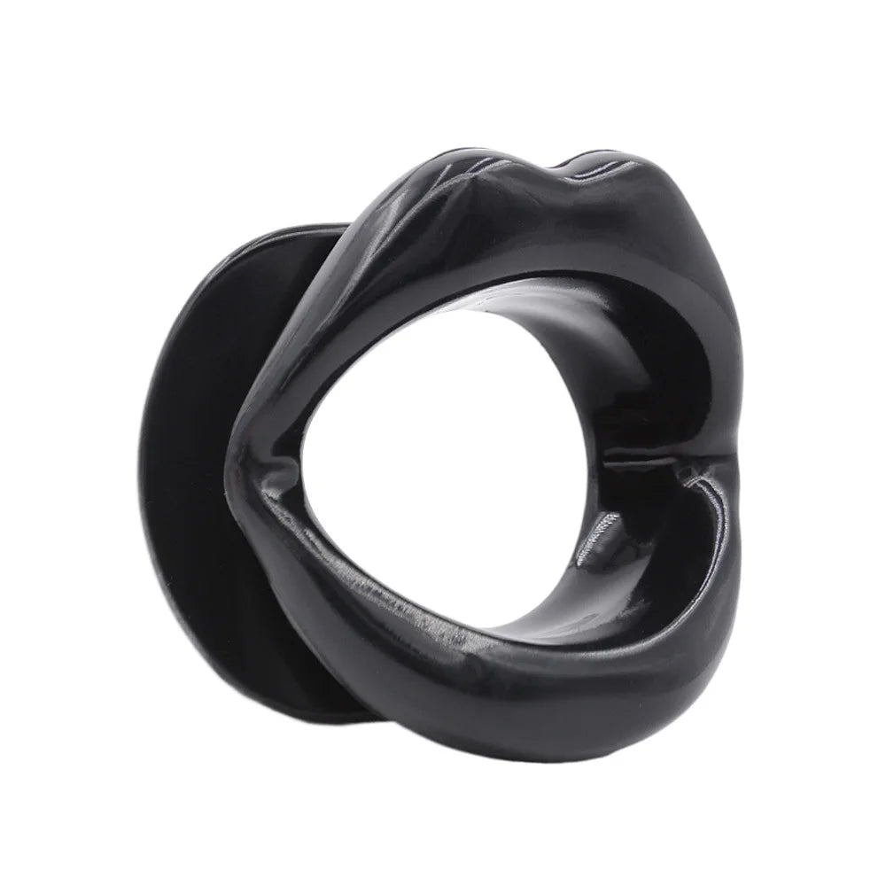 Silicone Bondage Gear Open Mouth Gag Set for Pleasure