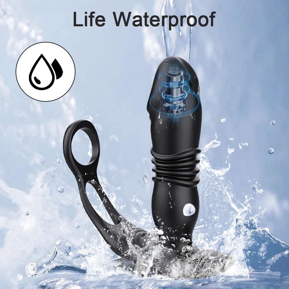 APP Control Telescopic Butt | Plug Anal Vibrator | Passionplayhousexxx