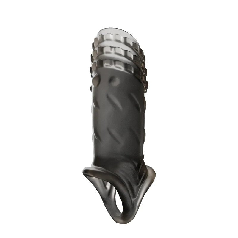 Reusable Delay Condom Sleeve for Men Adult Toys 55mm