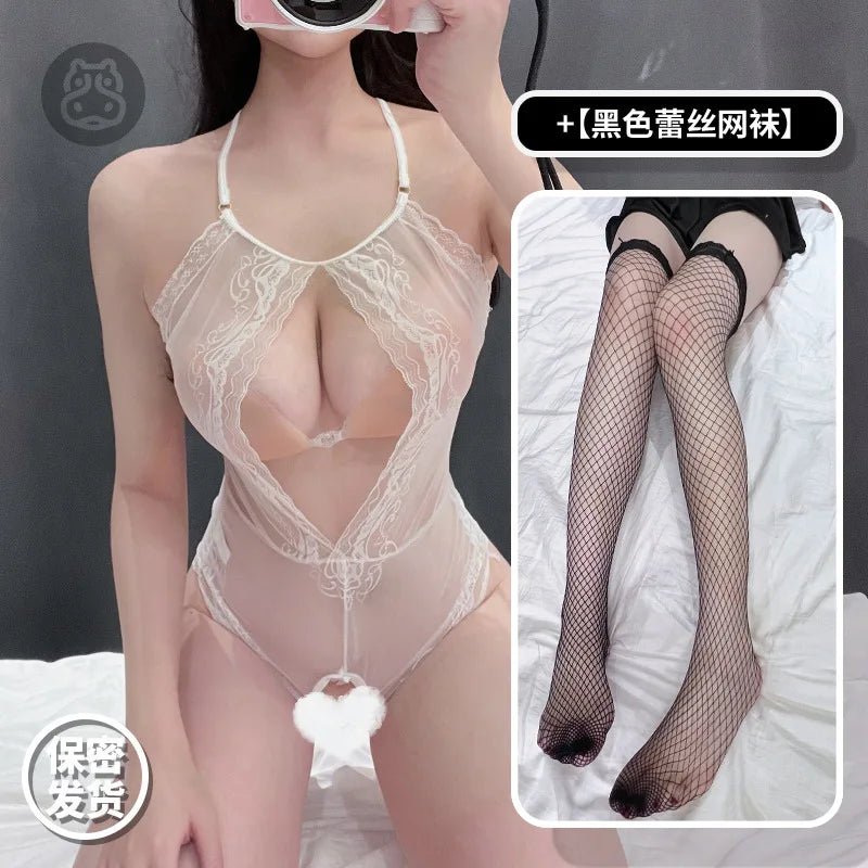 Sexy Seductive Cute Lingerie Bodysuits With Steel Support TNK8