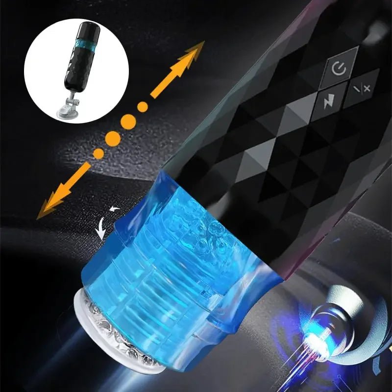 Vaginttes Men's Piston Automatic Electric Canned Tool for Pleasure