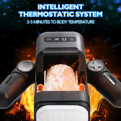 Heseks Automatic Thrusting Vibrating Heating Device for Men