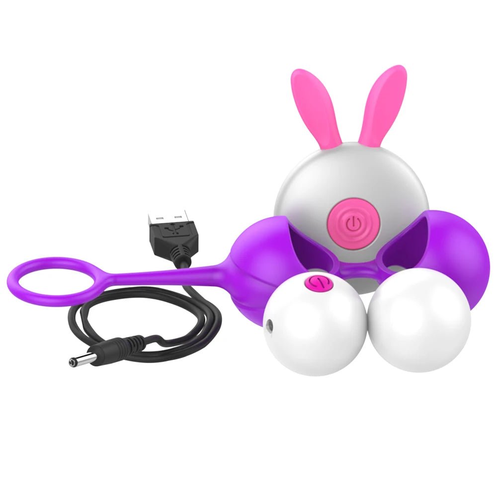 Silicone Smart Ball Vibrator for Women - Kegel Fitness Device