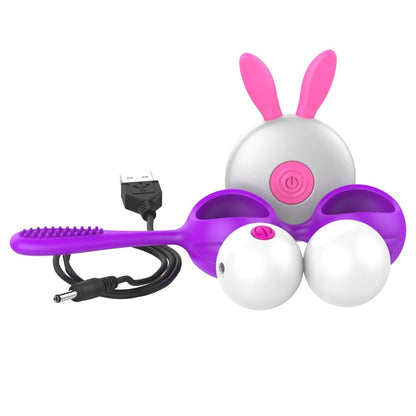 Silicone Smart Ball Vibrator for Women - Kegel Fitness Device