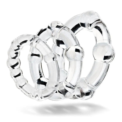3Pcs Silicone Rings For Delaying Ejaculation Fun Accessory