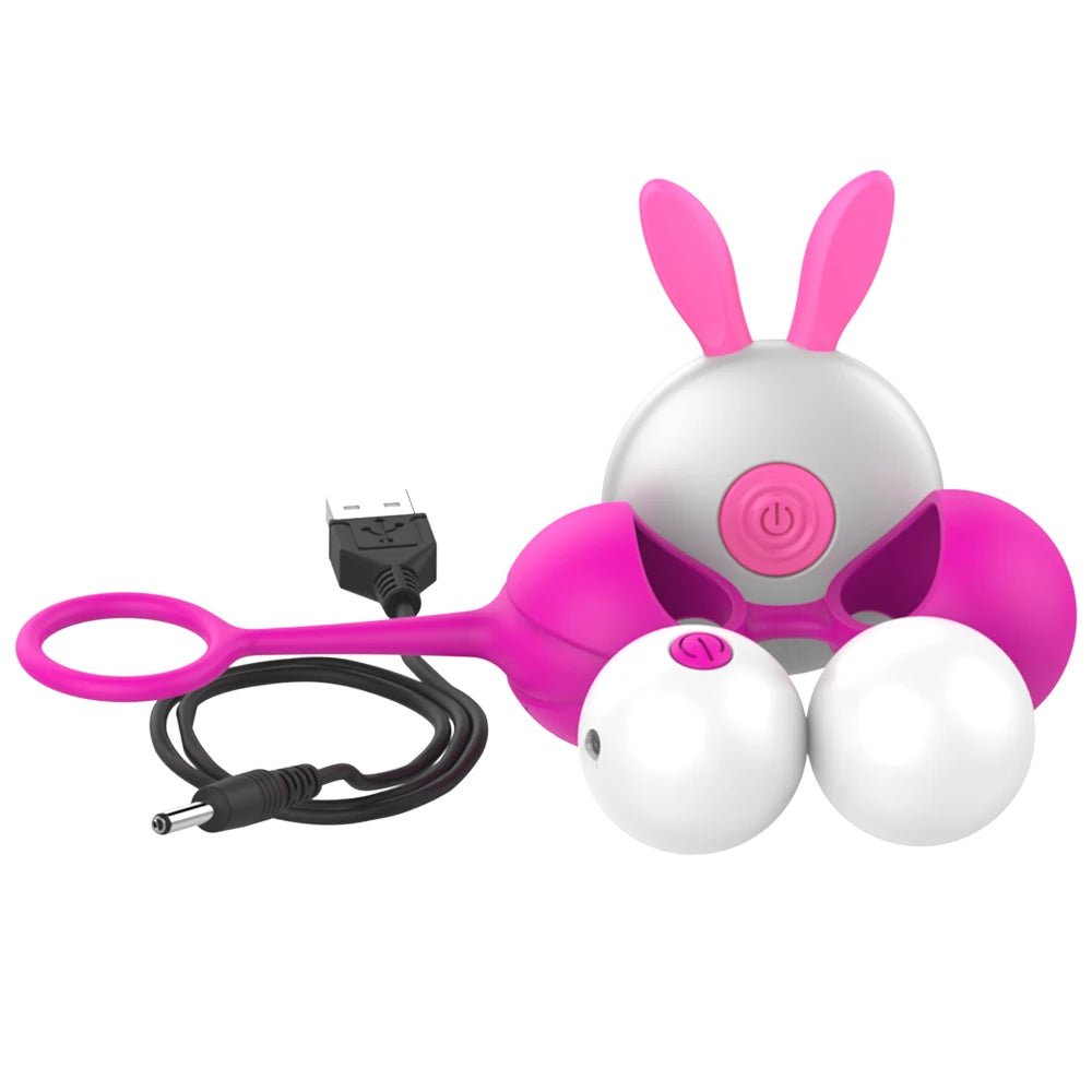 Silicone Smart Ball Vibrator for Women - Kegel Fitness Device