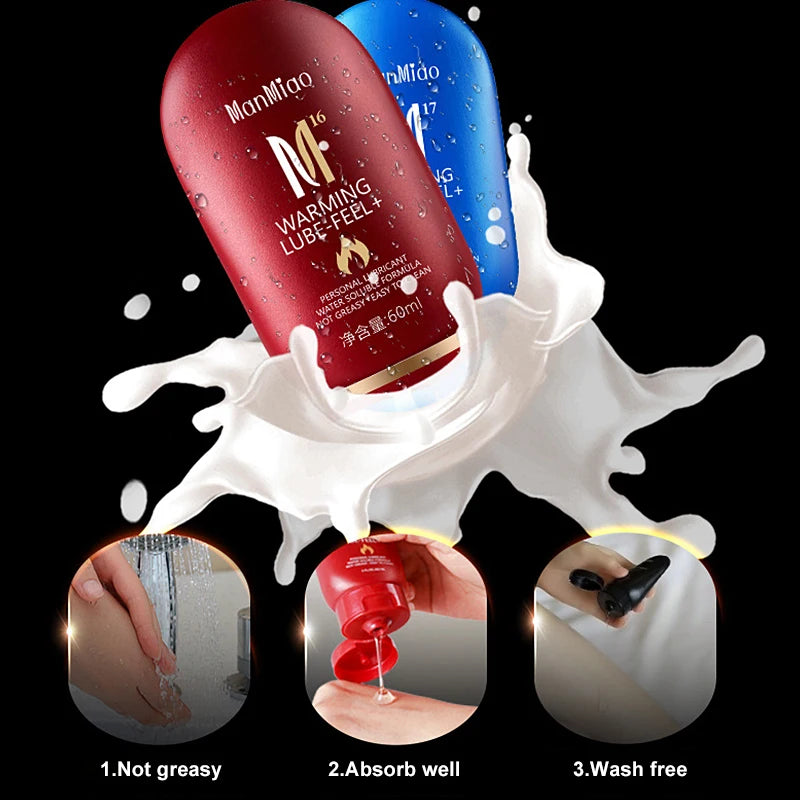 60ml Warming Cooling Silk Lubricant for Ultimate Pleasure