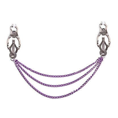 Metal Chain Nipple Clamps Clips BDSM Teasing Adult Toys