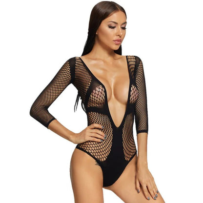 Intimate Lingerie Women Deep V Baby Doll Plus Size Nightwear