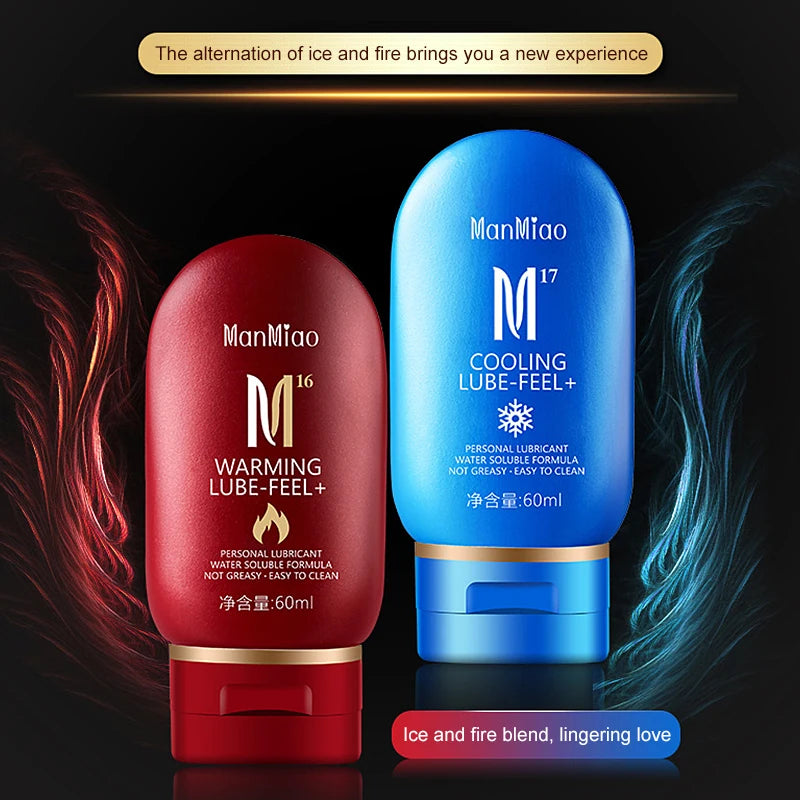 60ml Warming Cooling Silk Lubricant for Ultimate Pleasure