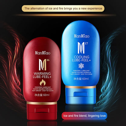 60ml Warming Cooling Silk Lubricant for Ultimate Pleasure