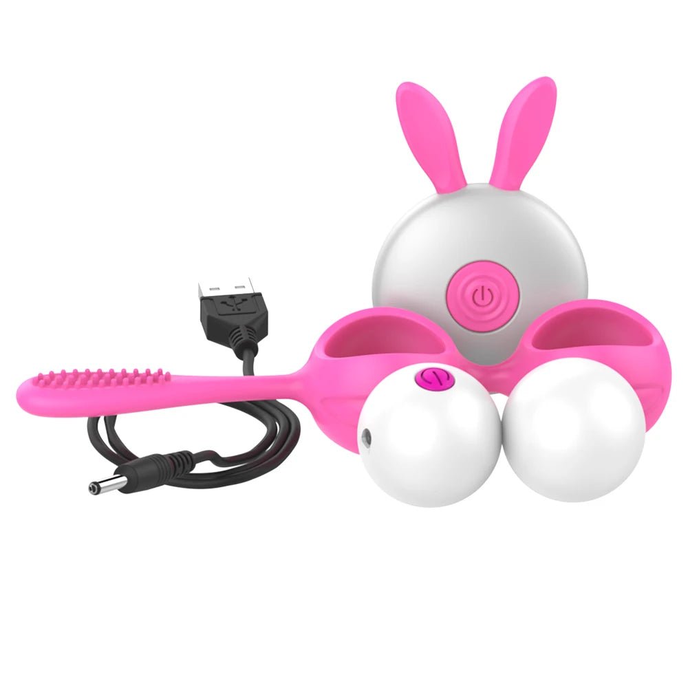 Silicone Smart Ball Vibrator for Women - Kegel Fitness Device