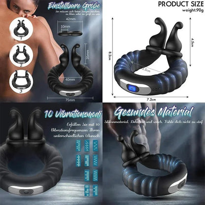 Sexual Desire Rings For Urethral Vibe Toys Enhanced Pleasure