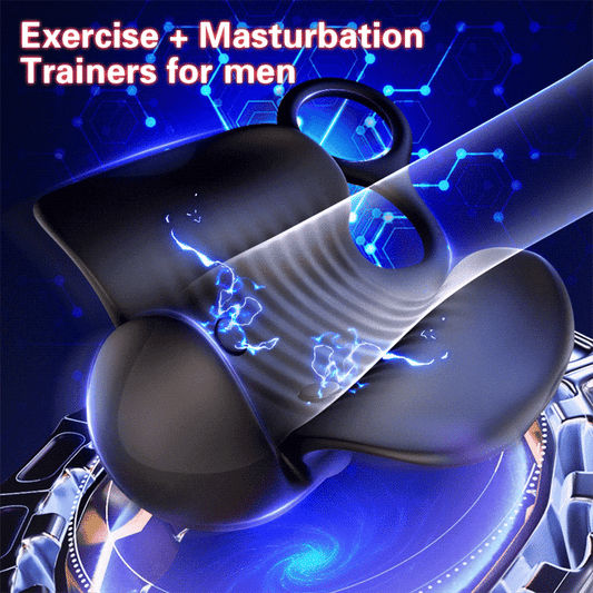 Training Endurance Vibrator Electric Shock Device for Men