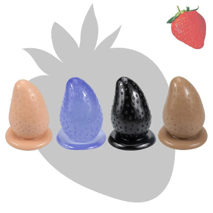 Strawberry Silikone Kæmpe Anal Plug