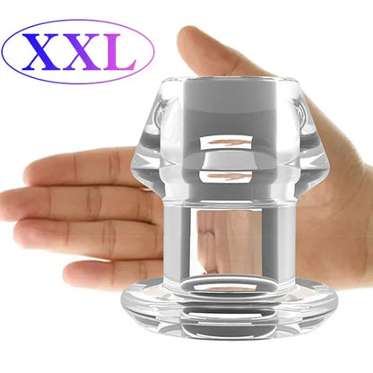 Hollow Plug 5 Sizes Huge Speculum Toy Set for Pleasure