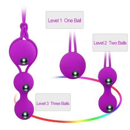 Safe Silicone Balls Vibrators for Women Kegel Health Toys