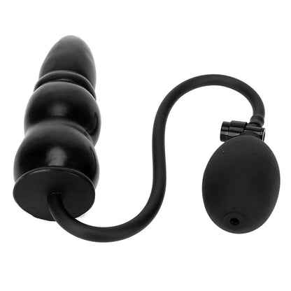 Inflatable Plug With Pump Dilator Prostate Massager Tool