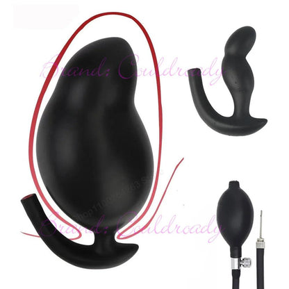 Gode ​​anal gonflable super gros en silicone Go Out