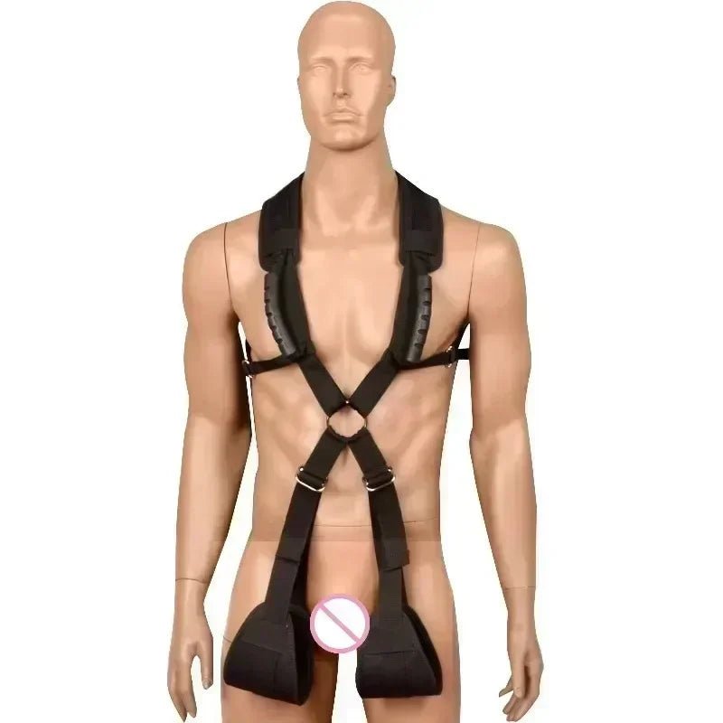 Adjustable Bondage Restraint System Nylon Belt Set for Couples